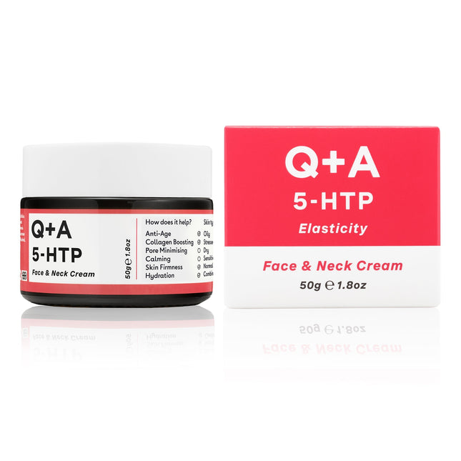 Q+A 5-HTP Face & Neck Cream