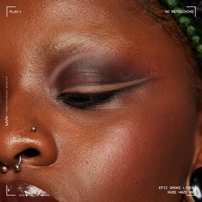 NYX EPIC SMOKE LINER Angled Liner & Blender Nude Haze