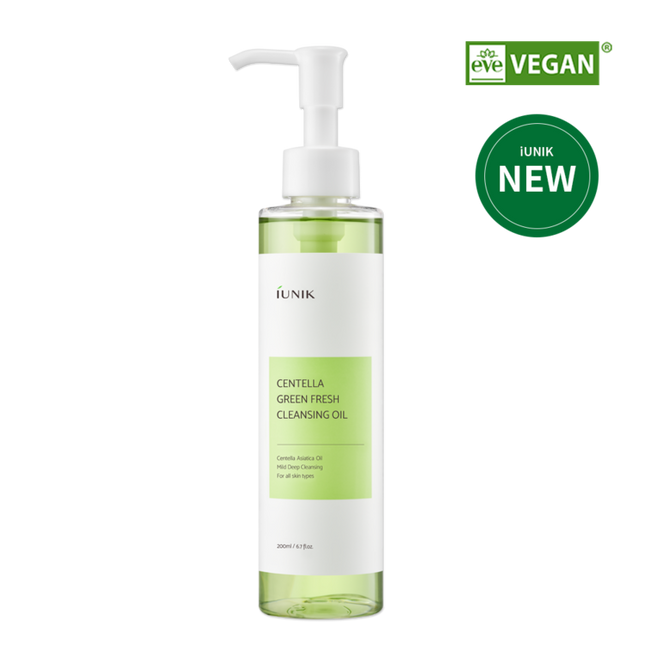 IUNIK Centella Green Fresh Cleansing Oil 200 ml