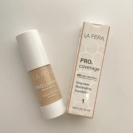 LA FERA COSMETICS PRO COVERAGE HD HIGH DEFINITION