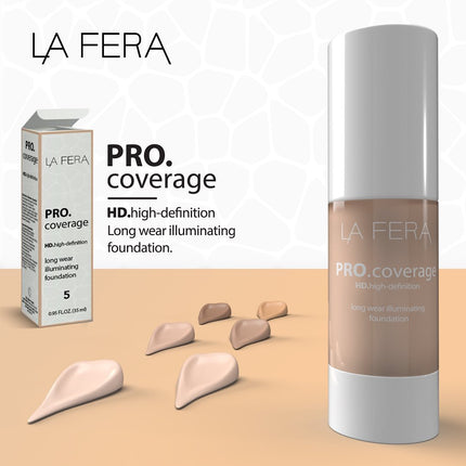 LA FERA COSMETICS PRO COVERAGE HD HIGH DEFINITION