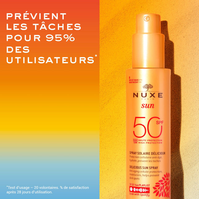 NUXE SPRAY SOLAIRE FONDANT HAUTE PROTECTION SPF50