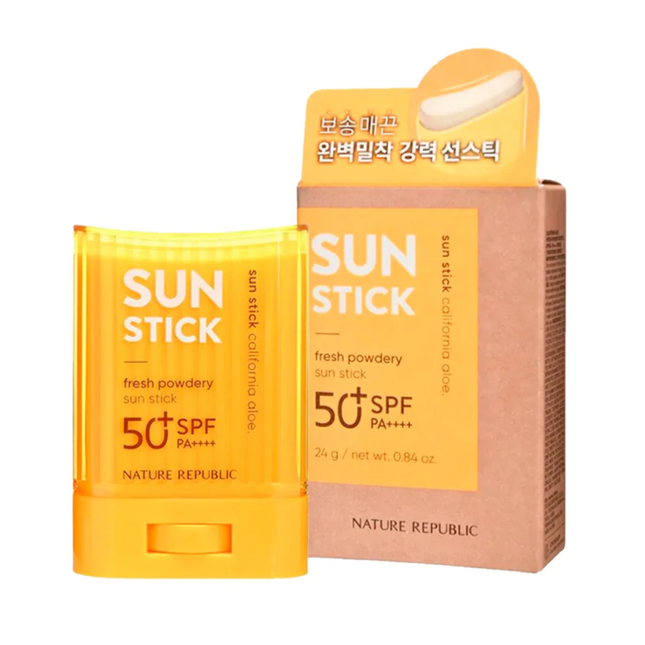 SUN STICK NATURE REPUBLIC ALOE FRESH POWDERY SPF50+PA++++