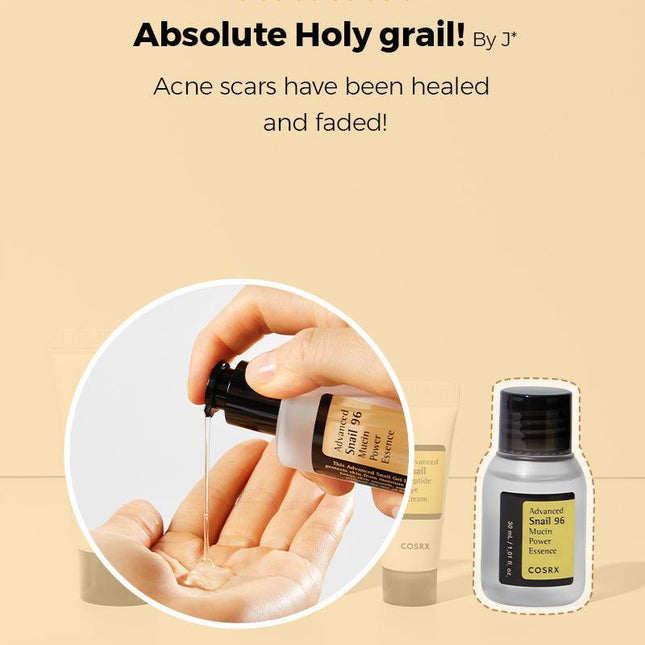 cosrx - ALL ABOUT SNAIL KIT 4-step