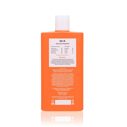 Q+A Volumising Shampoo 250ml