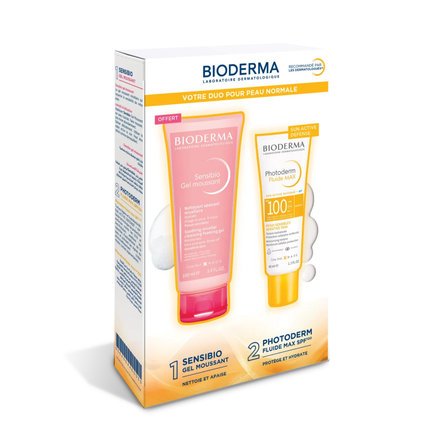 BIODERMA PHOTODERM FLUIDE INVISIBLE SPF100 40ml = Sensibio Gel Moussant