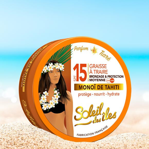 Graisse a Traire Bronzage et Protection SPF - Soleil des iles