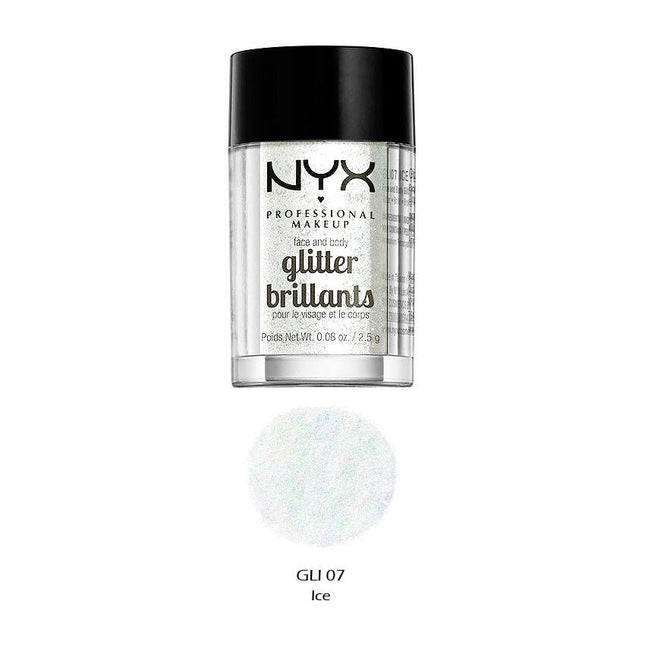 NYX GLITTER PAILLETTES VISAGE ET CORPS